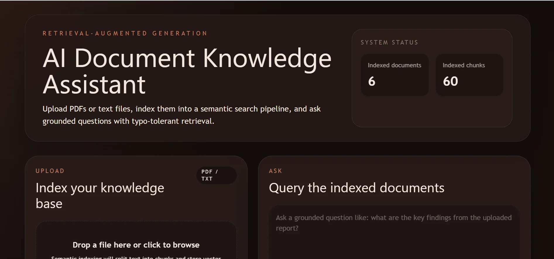 AI Document RAG System