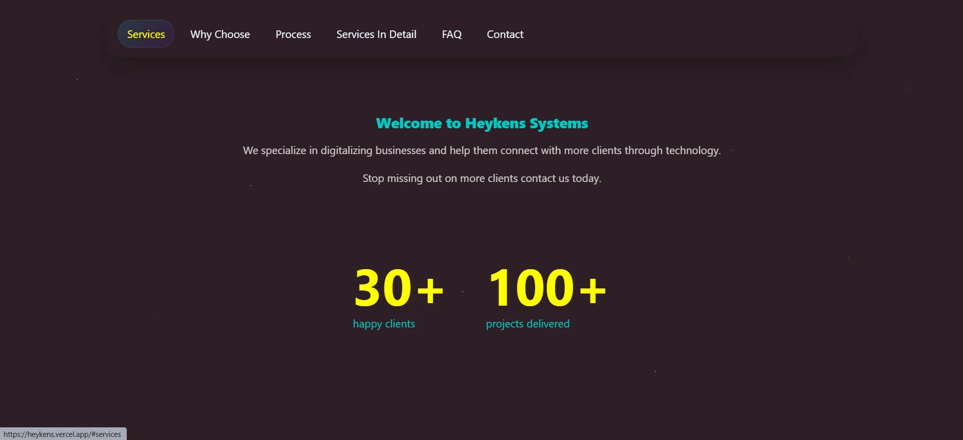 Freelancer Portfolio Project